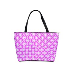 Retro Mirror Pattern Pink Shoulder Handbags