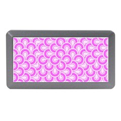 Retro Mirror Pattern Pink Memory Card Reader (mini)