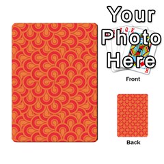 Retro Mirror Pattern Red Multi-purpose Cards (rectangle) 