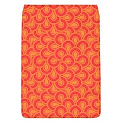 Retro Mirror Pattern Red Flap Covers (l) 