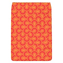 Retro Mirror Pattern Red Flap Covers (s) 