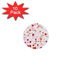 Heart 2014 0603 1  Mini Buttons (10 Pack) 