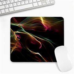 Glowing, Colorful  Abstract Lines Large Mousepads by FantasyWorld7