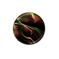 Glowing, Colorful  Abstract Lines Hat Clip Ball Marker (4 Pack) by FantasyWorld7