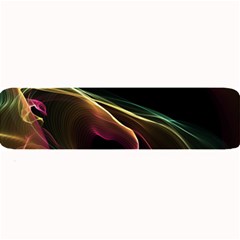 Glowing, Colorful  Abstract Lines Large Bar Mats by FantasyWorld7