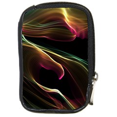 Glowing, Colorful  Abstract Lines Compact Camera Cases