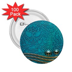 Wonderful Decorative Design With Floral Elements 2 25  Buttons (100 Pack) 