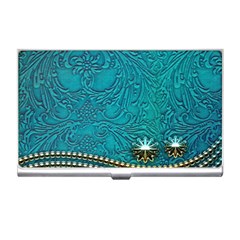 Wonderful Decorative Design With Floral Elements Business Card Holders