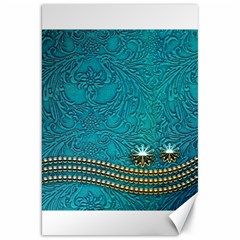 Wonderful Decorative Design With Floral Elements Canvas 20  X 30  