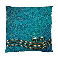 Wonderful Decorative Design With Floral Elements Standard Cushion Case (one Side) 