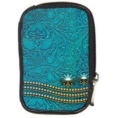 Wonderful Decorative Design With Floral Elements Compact Camera Cases