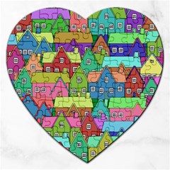 House 001 Jigsaw Puzzle (heart)