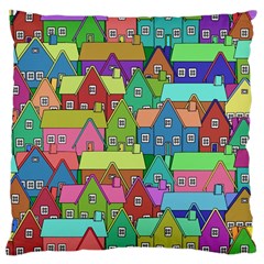 House 001 Large Cushion Cases (two Sides)  by JAMFoto