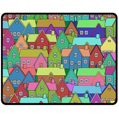 House 001 Double Sided Fleece Blanket (medium) 