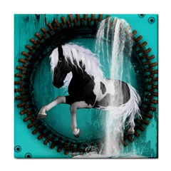 Beautiful Horse With Water Splash  Tile Coasters