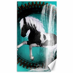 Beautiful Horse With Water Splash  Canvas 40  X 72  