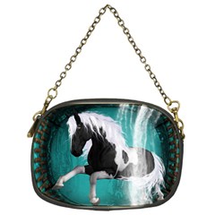 Beautiful Horse With Water Splash  Chain Purses (one Side) 