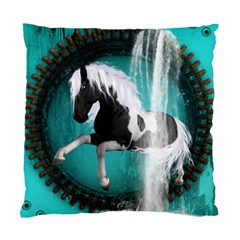 Beautiful Horse With Water Splash  Standard Cushion Case (one Side) 