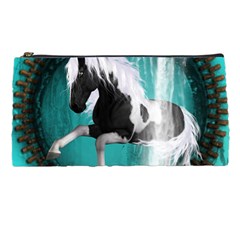 Beautiful Horse With Water Splash  Pencil Cases