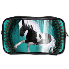 Beautiful Horse With Water Splash  Toiletries Bags 2-side