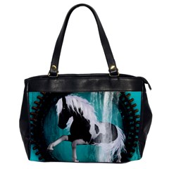 Beautiful Horse With Water Splash  Office Handbags