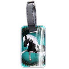 Beautiful Horse With Water Splash  Luggage Tags (two Sides)