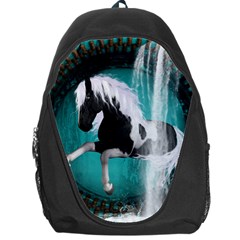 Beautiful Horse With Water Splash  Backpack Bag