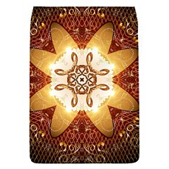 Elegant, Decorative Kaleidoskop In Gold And Red Flap Covers (s) 