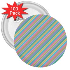 Stripes 2015 0401 3  Buttons (100 Pack)  by JAMFoto