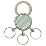 Stripes 2015 0401 3-Ring Key Chains Front