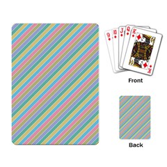 Stripes 2015 0401 Playing Card