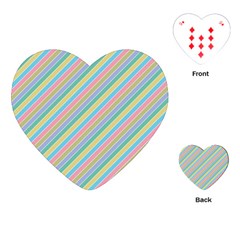 Stripes 2015 0401 Playing Cards (heart) 