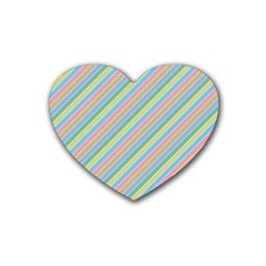 Stripes 2015 0401 Heart Coaster (4 Pack)  by JAMFoto