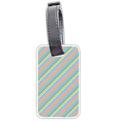 Stripes 2015 0401 Luggage Tags (one Side)  by JAMFoto