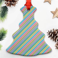 Stripes 2015 0401 Christmas Tree Ornament (2 Sides)