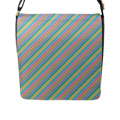 Stripes 2015 0401 Flap Messenger Bag (l) 