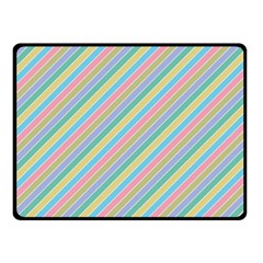 Stripes 2015 0401 Double Sided Fleece Blanket (small) 