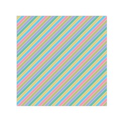 Stripes 2015 0401 Small Satin Scarf (square) 