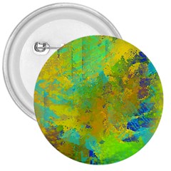 Abstract In Blue, Green, Copper, And Gold 3  Buttons