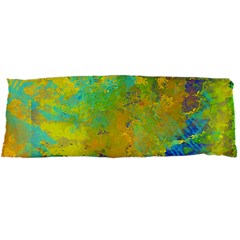 Abstract In Blue, Green, Copper, And Gold Body Pillow Cases Dakimakura (two Sides) 