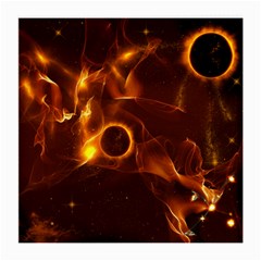 Fire And Flames In The Universe Medium Glasses Cloth