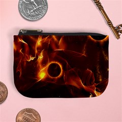 Fire And Flames In The Universe Mini Coin Purses