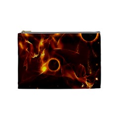 Fire And Flames In The Universe Cosmetic Bag (medium) 