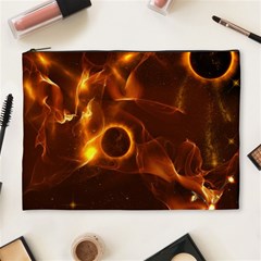 Fire And Flames In The Universe Cosmetic Bag (xl)