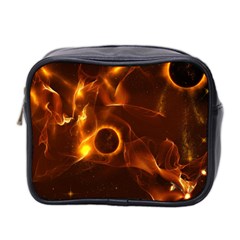 Fire And Flames In The Universe Mini Toiletries Bag 2-side