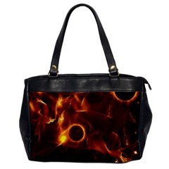 Fire And Flames In The Universe Office Handbags