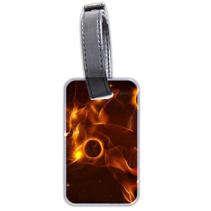 Fire And Flames In The Universe Luggage Tags (Two Sides)