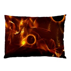 Fire And Flames In The Universe Pillow Cases (two Sides)