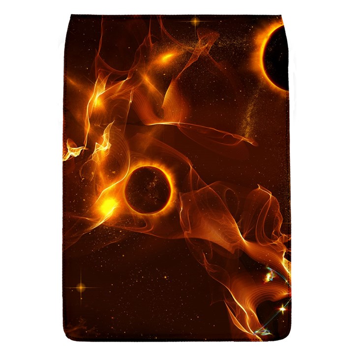 Fire And Flames In The Universe Flap Covers (S) 