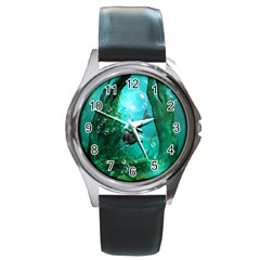 Wonderful Dolphin Round Metal Watches